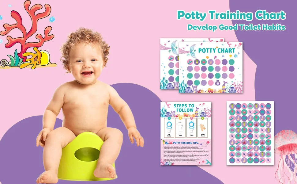 PottyPal Potty Training Stickers & Reward Chart