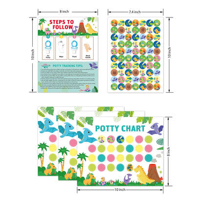 PottyPal Potty Training Stickers & Reward Chart